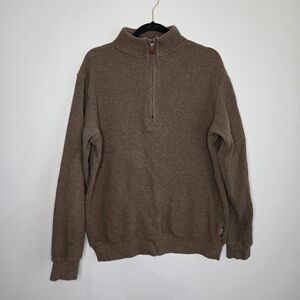 Woolrich Men's Quater Zip Sweater